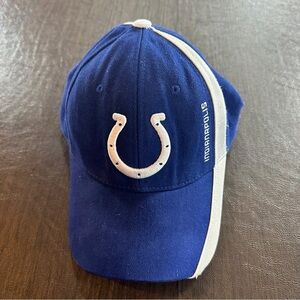 NFL Blue and White Indianapolis Colts Adjustable Hat Sz OS